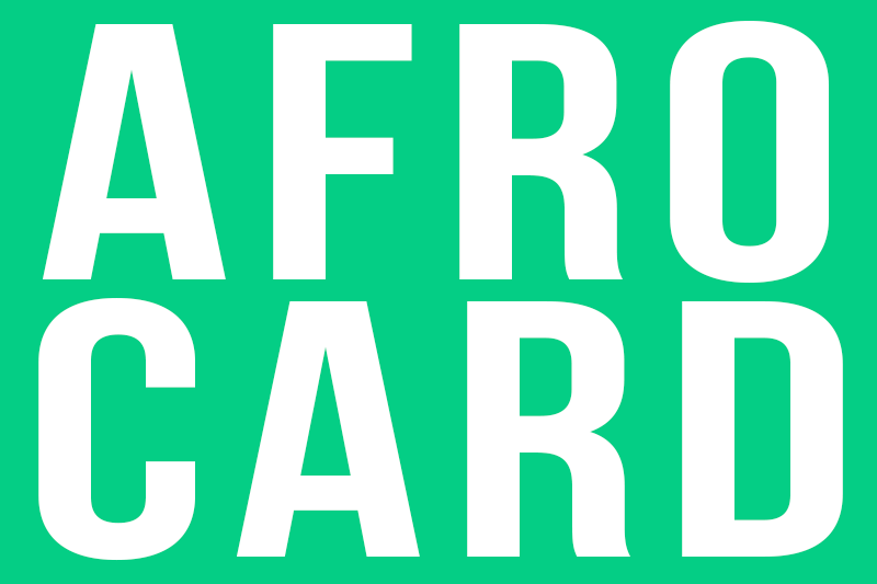 AFRO CARD